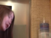 爆乳アパレル店員の男を骨抜きにする責めフェラ＆パイズリ②。Big tits apparel clerk's blowjob and breasts make a man's bones②. 1/16