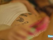 2 Lesbians are Nailed in the Ass by a Huge Nasty Cock. 4/16