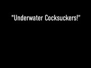 Mermaids Annie Knight And Its Cleo Submerge In Pool For BJ! 1/16