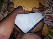 Big Booty Ebony take some Backshots with some handcuff on again 13/16