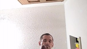Teasing out a cock pulsing load of CUM!