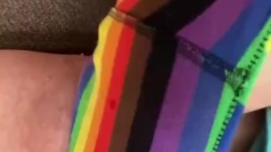 Panty Stroke & Cum