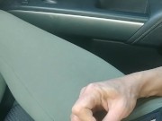 Making myself cum waiting to get an oil change 16/16