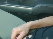 Making myself cum waiting to get an oil change 5/16