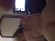 bwc fuck milf mouth gagging and take the whole 10 inch 15/16