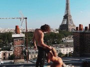 LeoLulu in Paris - Wild public sex with the best view possible! Amateur Couple LeoLulu 6/16