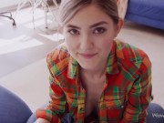 WOWGIRLS Gorgeous girl Eva Elfie fucking her secret lover in this hot POV hardcore video 1/16
