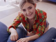 WOWGIRLS Gorgeous girl Eva Elfie fucking her secret lover in this hot POV hardcore video 2/16