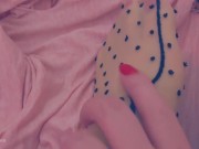 Side view of heels with nylons and more!  11/16