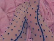 Side view of heels with nylons and more!  7/16