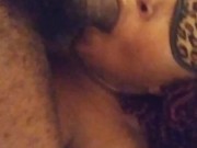 RIDING HER FACE AS SHE LICKS MY ASS!!!  15/16
