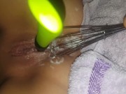 Full of creame, wash it out golden shower 4/16