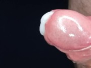 Mistress Hot Lips ruined his orgasm by frenulum rubbing. Cum control, cum play, femdom amateur 1/16
