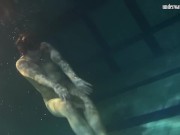 Hottest hottie ballerina swims nude bouncing tits Bulava Lozhkova 12/16