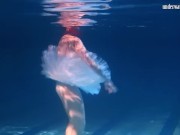 Hottest hottie ballerina swims nude bouncing tits Bulava Lozhkova 8/16