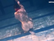 Hottest hottie ballerina swims nude bouncing tits Bulava Lozhkova 9/16