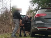 Real czech milf want to be fucked on public truck parking Do not cum inside i will piss it fake taxi 5/16