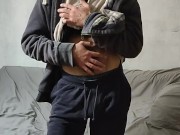 So busy with something.