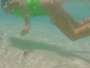 NUDISM n Red BUTT PLUG Adventure on Wild Beach # Enjoy my Hiking to Pristine Places of South Pacific