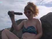 Outdoor Beach Masturbation and Creampie 5/16