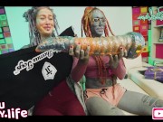 UNBOXING our NEW XXL JOHN THOMAS DILDOS. More on our FREE YOUTUBE channel: Kinky Life 9/16