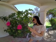 Skinny catholic school girl is ready to let loose and ride your cock in VR 2/16