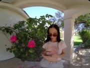 Skinny catholic school girl is ready to let loose and ride your cock in VR 3/16