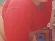 Quickie Kantutan kay Madam Habang Nagluluto sa Kusina