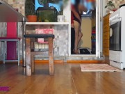 the husband was a little distracted and the wife without panties seduced a mutual friend