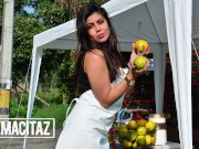 CARNEDELMERCADO - Colombian Girl Carmen Lara Picked Up To Ride So...