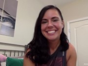 Chubby amateur is ready to become a pornstar