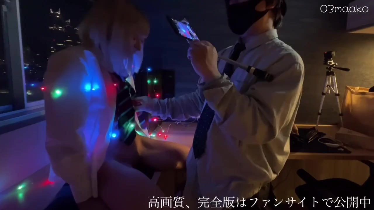 夜景の綺麗なオフィスでロマンティックなエッチをしてくれました【地下アイドル　マユカ】 - Vídeo de sexo grátis - RedTube