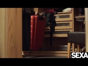 Watch these stunning girls have a dripping wet lesbian threesome 13/16