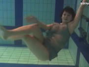 Watch how beautiful they are naked in the swimming pool 9/16