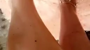 Wet legs fetish 