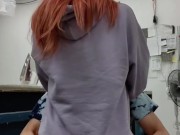 Cheating teen slut gives sloppy head and gets CREAMPIED at WORK 15/16