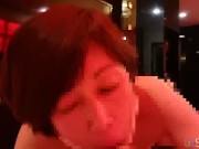 マンコに入れて愛液のたっぷり付いたぺニスを最後は口で綺麗にしました。 12/16