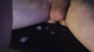 Cumshot countdown! Solo edge with creamy ending