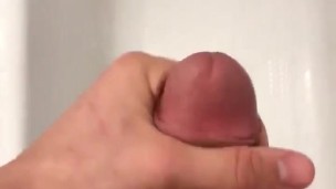 masturbation with huge cumshot
