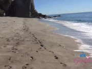 Vacay fun with horny amateur Kourtney Rae who sucks cock in car GFE POV 2/16