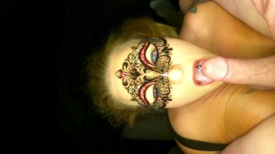 Date Night ends with Hard Anal Play, Anal Cock riding & Massive FACIAL Cumshot