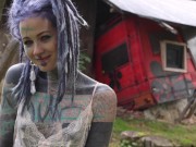 Erotic video shooting with Anuskatzz / Video by: Anna_edd19 (Instagram) / Sensual tattoo ink SFW 13/16