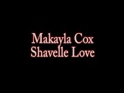 Butt Banging Lesbians! Makayla Cox Ass Fucks Shavelle Love! 2/16