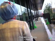 Amateur sexy cute Japanese girl comes to hotel for casting couch pussy licking lingerie show 1/16