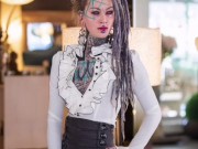 My TATTOO GLOW UP - Find me on Tiktok for more = Anuskatzz / Model ink alternative girl erotic SFW 13/16