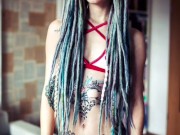 My TATTOO GLOW UP - Find me on Tiktok for more = Anuskatzz / Model ink alternative girl erotic SFW 2/16