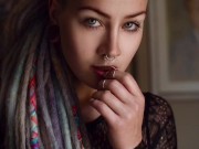 My TATTOO GLOW UP - Find me on Tiktok for more = Anuskatzz / Model ink alternative girl erotic SFW 3/16