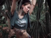 My TATTOO GLOW UP - Find me on Tiktok for more = Anuskatzz / Model ink alternative girl erotic SFW 9/16