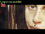 BANANA ASMR - FREE Youtube channel + Film by: Lily Lu / Model: Anuskatzz + Em / Tattoo ink SFW 11/16