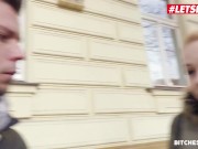 BITCHESABROAD - Rebeca Black Gets Spanked And Fucked For A Place To Stay - LETSDOEIT 2/16